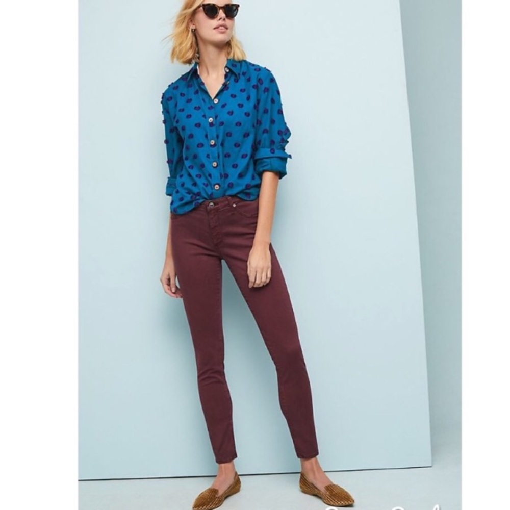 AG Adriano Goldschmeid Abbey Ankle Skinny Jeans Size 26